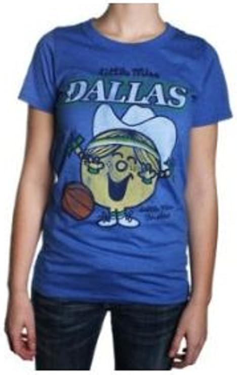 Junk Food NBA Dallas Mavericks Little Miss Manga Corta, Dallas