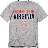 University of Virginia Official Stacked Unisex Adult T Shirt