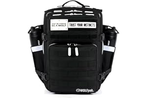 WOLFpak 35L Backpack (Alpha Black White Accents)