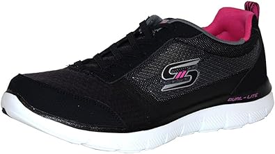 ladies black memory foam skechers