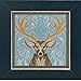 Winter Stag Beaded Counted Cross Stitch Kit Mill Hill Buttons & Beads 2016 Winter Series MH141636