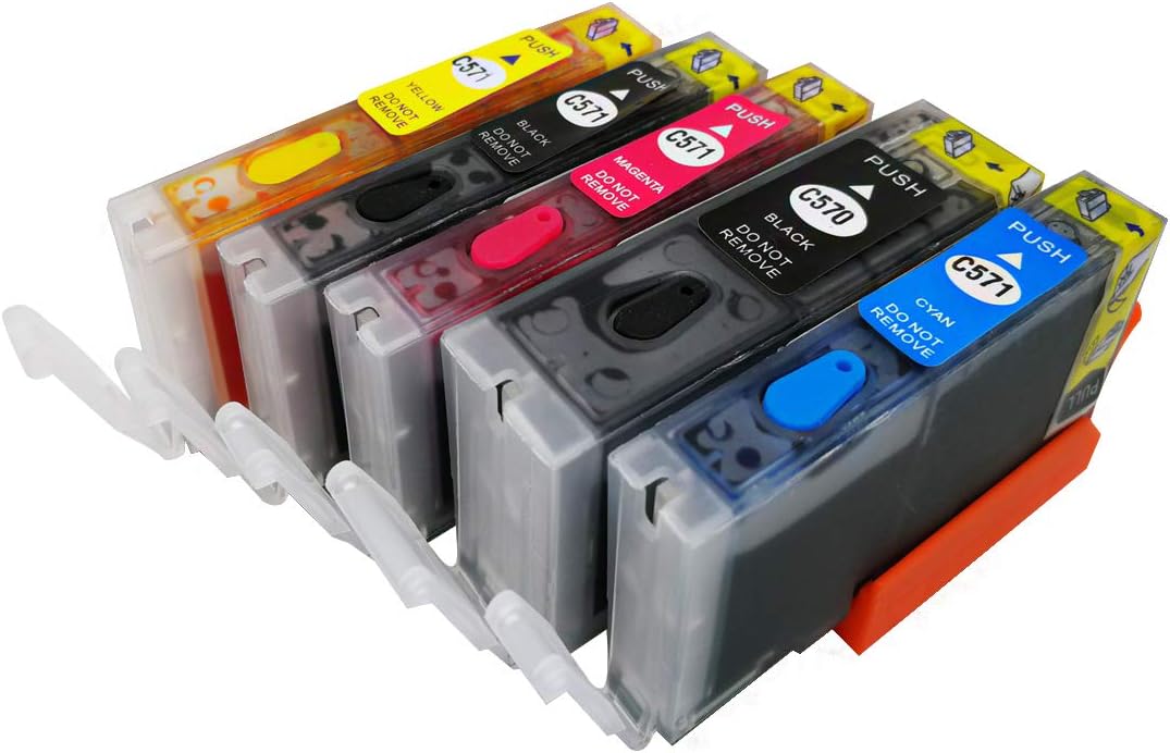 Befüllbare Patronen Für Canon Pgi 570 Cli 571 Autoresetchip www.amazon.de