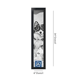 ArtToFrames 6x32 Inch Black Picture Frame, This