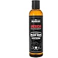 Live Bearded Beard Wash, 8 fl oz - Water-Based Face Cleanser with All-Natural Ingredients for a Gentle, Deep Clean - Made in the USA | American Scent - Cedar, Vetiver, Bergamont
