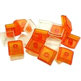 X-keys Keycap Cherry MX Compatible (1x1, Orange, 10 Pack)