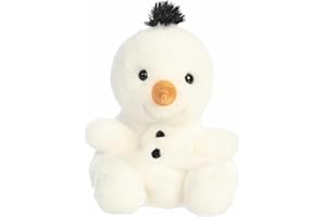 Aurora® Festive Palm Pals™ Freeze Snowman™ Stuffed Animal - Fun Collectible Plush for Kids and Adult Collectors - Perfect for Holiday Decorations or Gifts - White 5 Inches