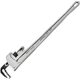 MAXPOWER 36-inch Pipe Wrench, Heavy Duty Straight Pipe Wrench Aluminum Plumber Wrench