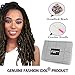 FASHION IDOL Nu Faux Locs Crochet Hair 6 Bundles Natural Wavy Soft Locs Crochet Hair 18 Inch Crochet Dreadlocks Extensions BROWN OMBRE (TT4/BROWN)