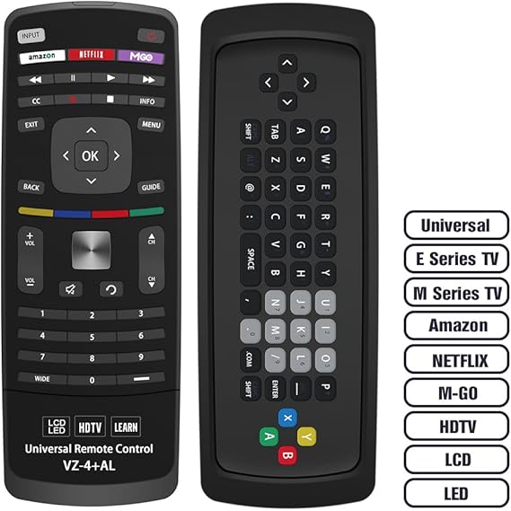 Gvirtue Universal Remote Control Compatible Replacement for Vizio E
