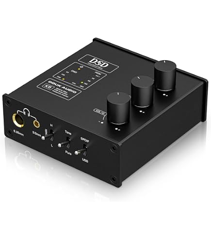 Amazon.com: Douk Audio x GD-LAB Z1 Gaming DAC: Amp for FPS Games