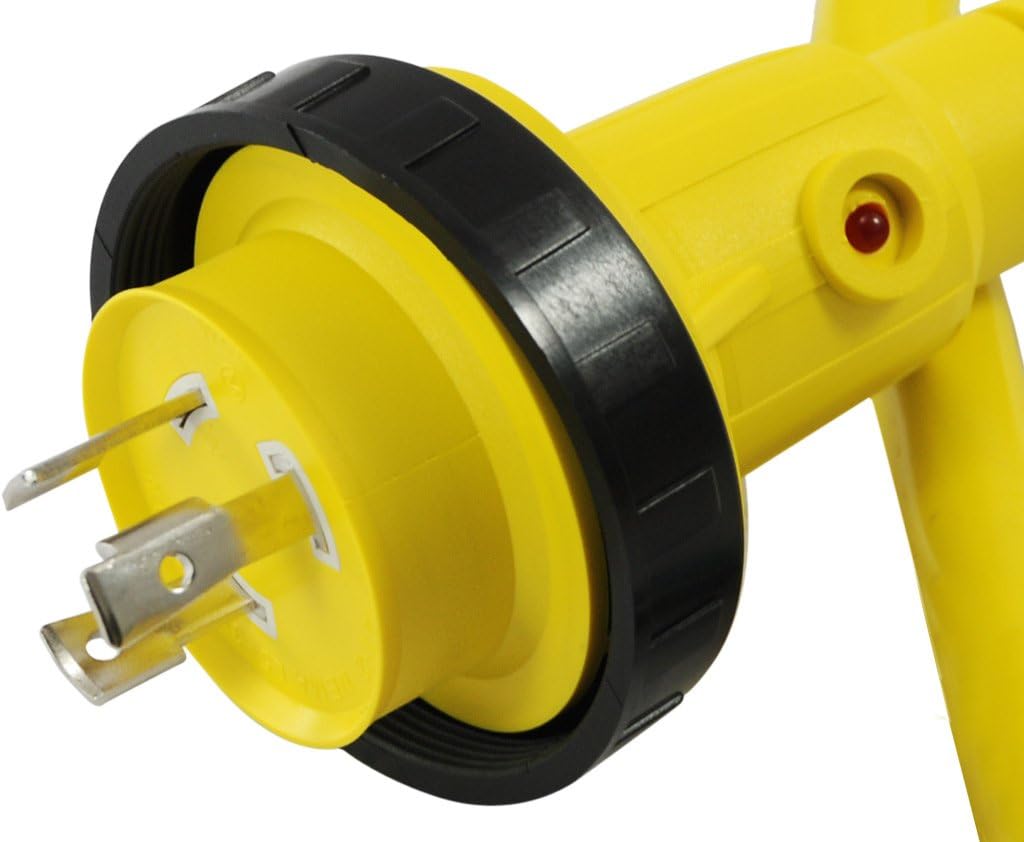 Conntek 30A 125V Marine Shore Power Cordsets : Sports & Outdoors