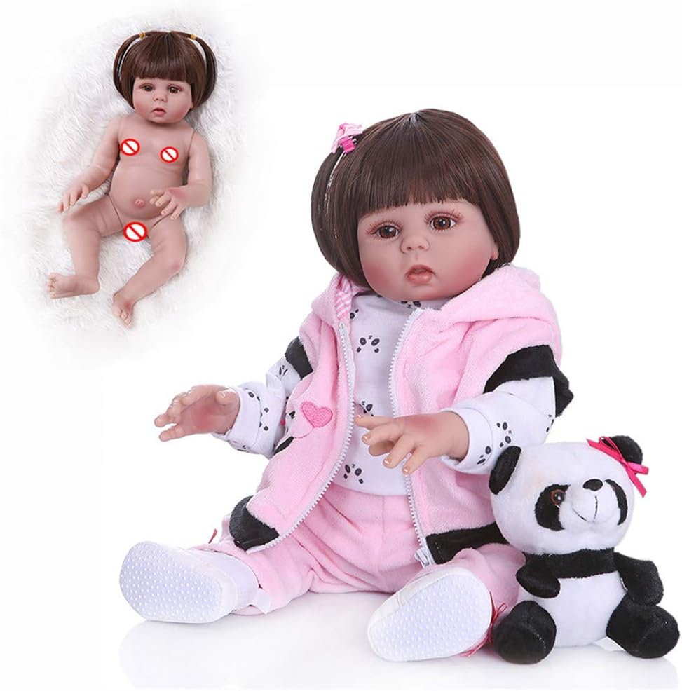 Prezzo Crrs Reborn Baby Dolls Simulazione Baby Full Body Silicone Vinile Handmade 48CM Realistic Reborn Dolls, Regalo di Compleanno Offerte