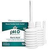 pH-D Feminine Health Support - Instant Odor Rinse with Boric Acid for Vaginal Odor - Vegan, Paraben-Free, Cruelty-Free, 6 Fl Oz Total, (3 Fl Oz, Pack of 2)