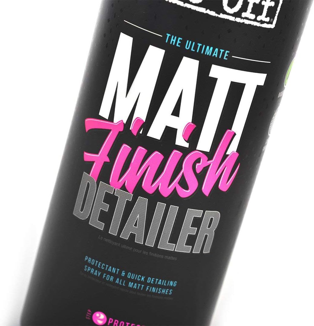 Muc-Off Matt Finish Detailer, Streak-Free Cleaning Spray for Matt and Satin Bike Frames - Image 3