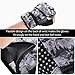 CHICMODA Women's Men's Weight Lifting Gym Gloves with 18