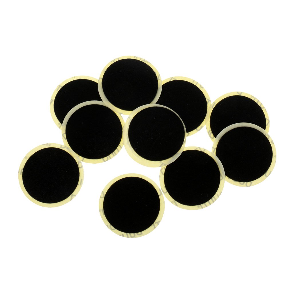 Jili Online Lot 10 Pieces Self Adhesive Patches Bicycle Bike Cycling Tire  Glueless Patch Fast Repair Tools
