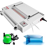 RUOXIJUFU 12-Inch Plastic Acrylic Bender Machine, 30cm Strip Heater with 0-450&deg;C Adjustable Temperature, Water Pump &amp; Angle Guide for Acrylic PVC Bending