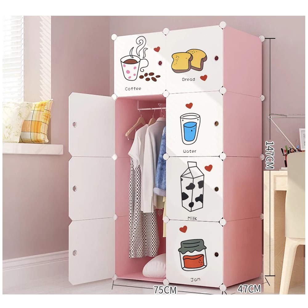 Wardrobe Assembly Wardrobe Bedroom Children S Wardrobe Simple