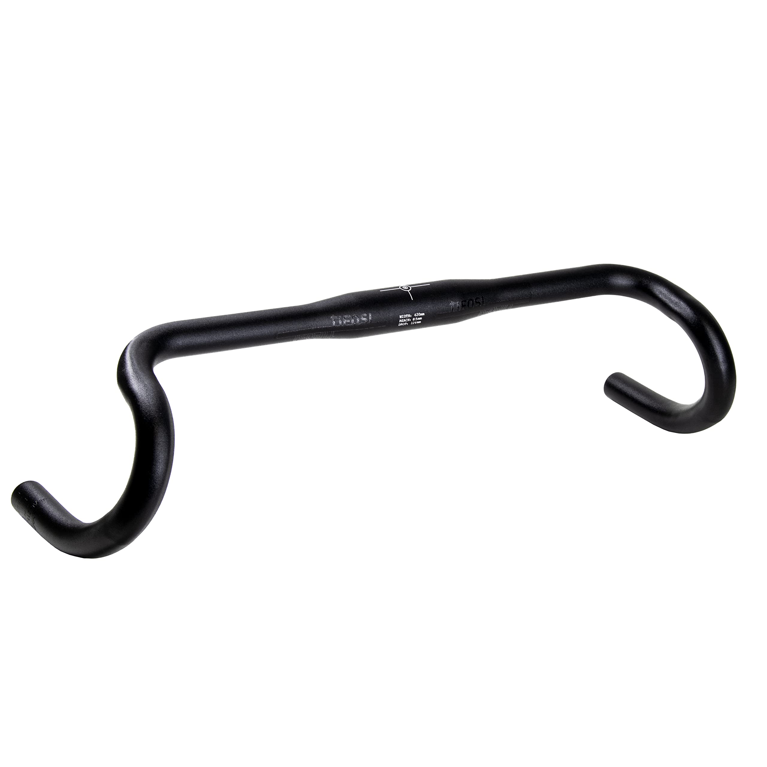 Tifosi Uno Gravel Drop Handlebar, Black (42cm)