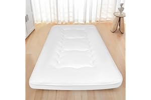 Premium Japanese Floor Futon Mattress Twin Size 80"x 39", Area Rugs for Living Room Twin, Area Rugs for Bedrooms Tapis Living