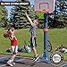 Basketball Nets - Glow in The Dark Basketball Net - Basketball Net Replacement for All Rings, 12 Standard Interior Exterior Loops Replacement - Great for Night Time Playing