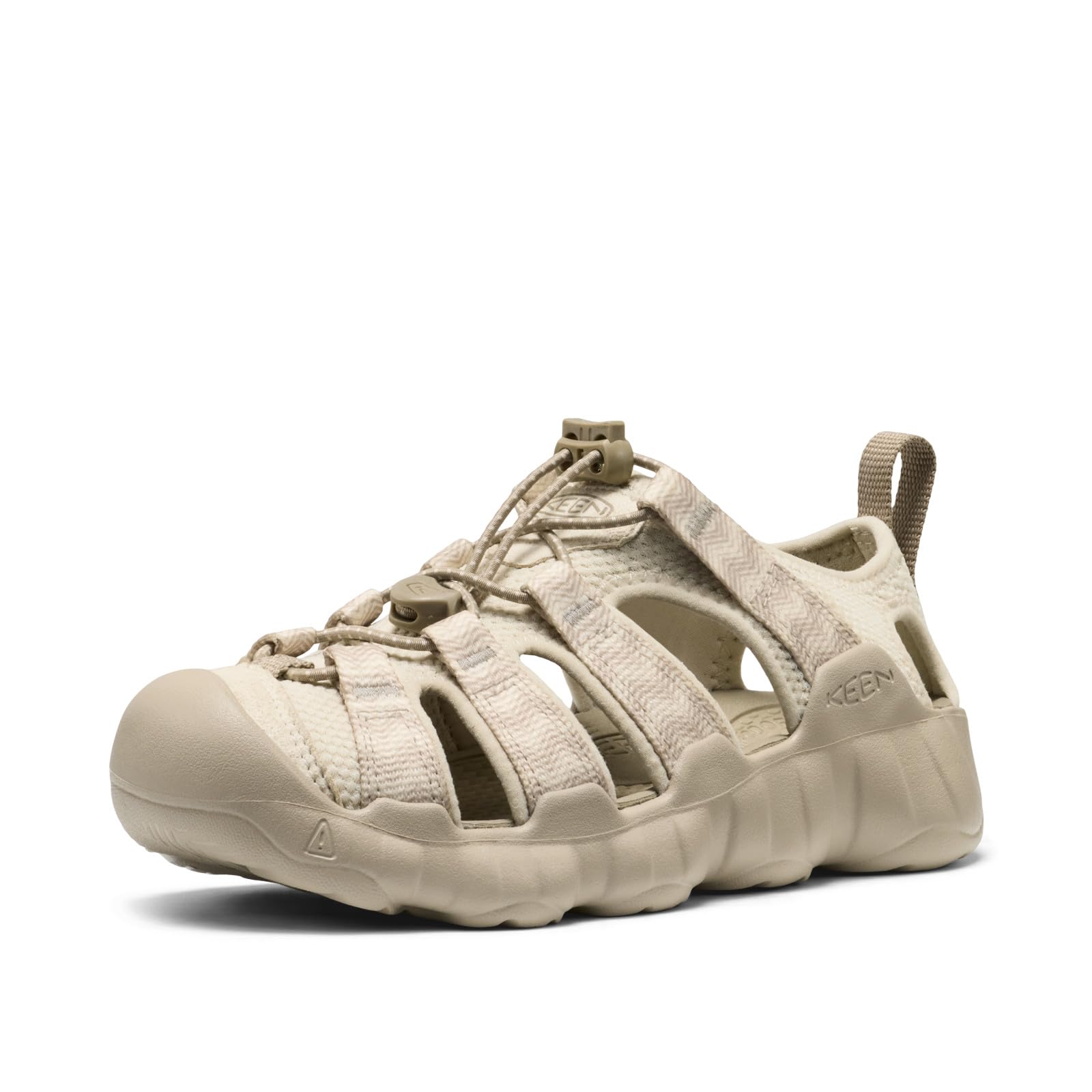 KEEN Unisex-Child Hyperport H2 Breathable Easy On Comfortable Hiking and Water Sandals, Birch/Plaza Taupe, 10
