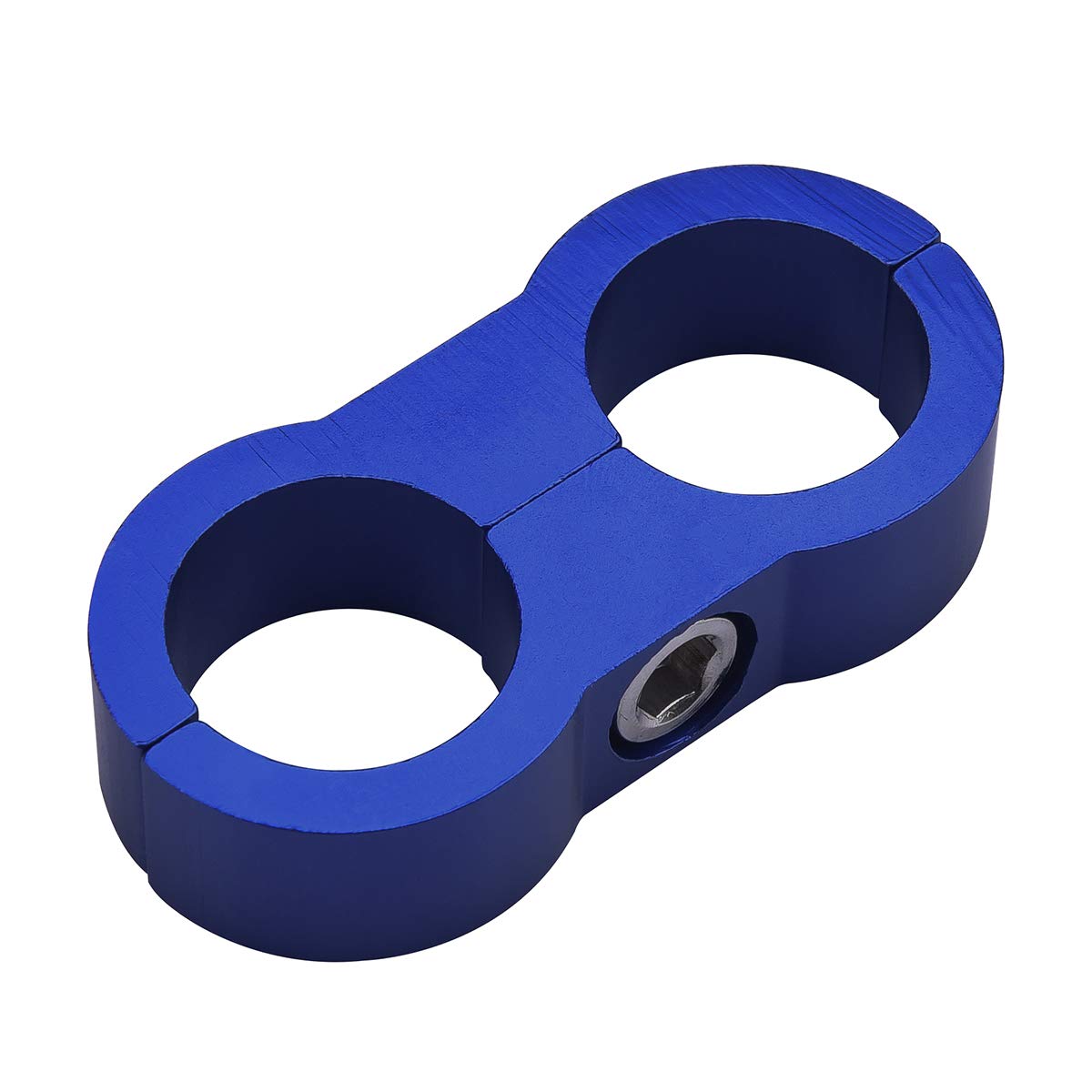 ESPEEDER 6AN Hose Separator Clamp Fuel line Mounting Clamps Aluminum