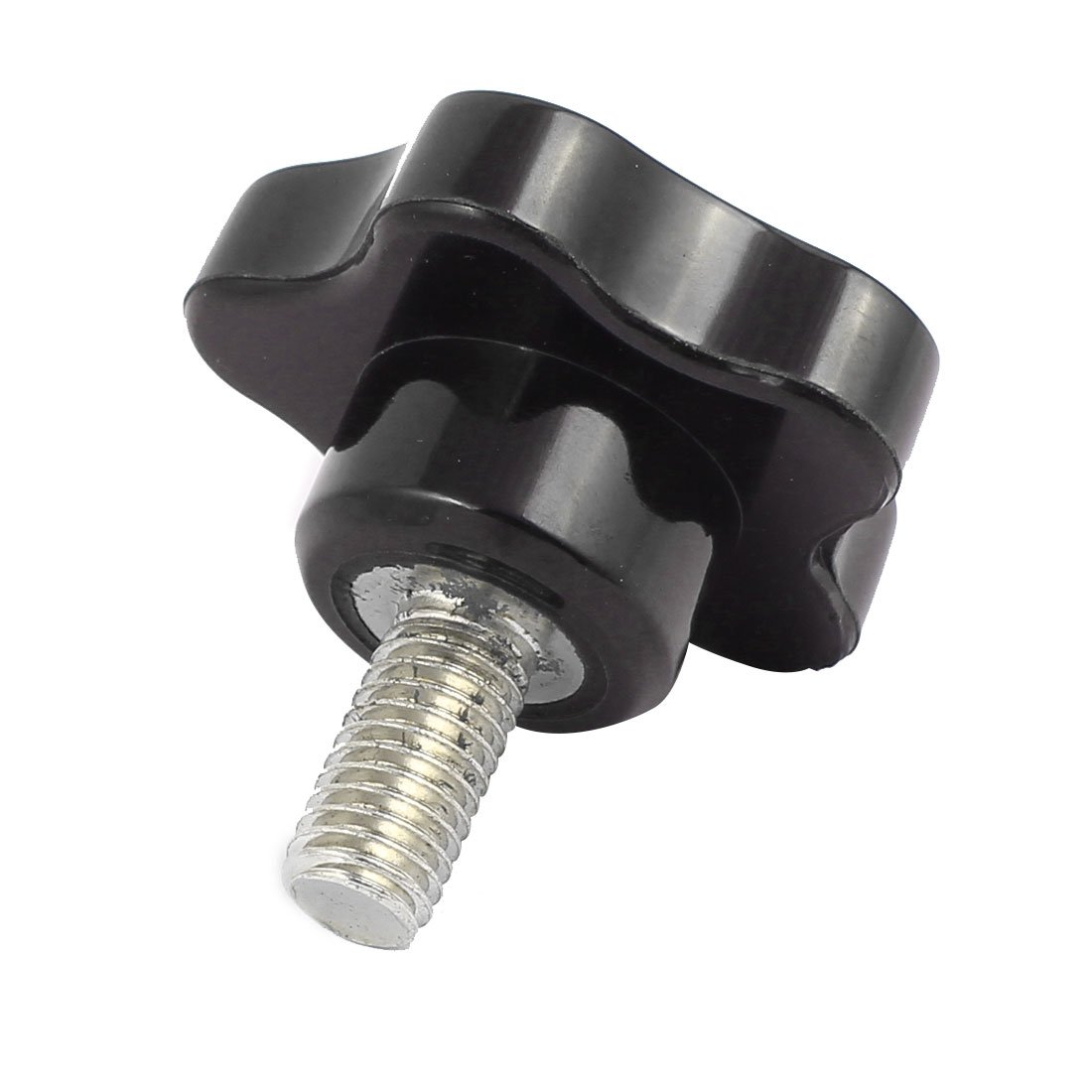 Sourcingmap M10 x 20mm Male Thread 50mm Dia Plastic Star Head Clamping Screw Knob Handle