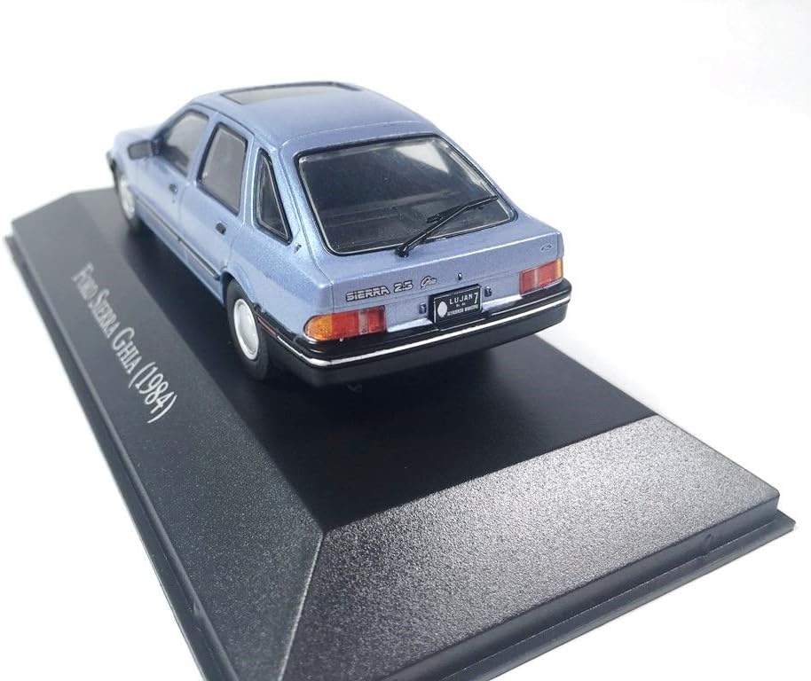 OPO 10 - Miniature car 1/43 compatible with Ford Sierra 2.3 GHIA 1984 (AQV2), Silver - Image 4