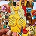 Yoogeer 47Pcs Sexy and Vulgar Skateboard Stickers DIY Laptop Luggage Stickers Decals