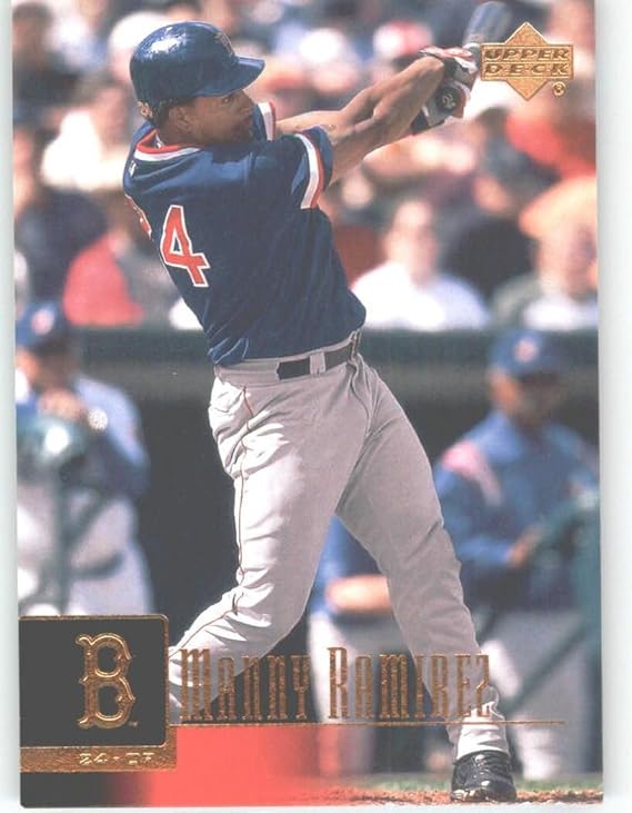 2001 Upper Deck 338 Manny Ramirez Boston Red Sox Baseball Card at