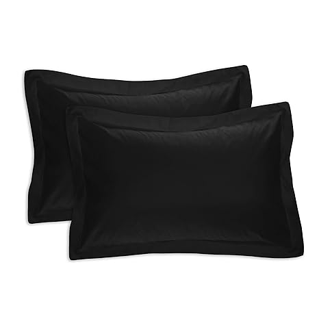 Fresh Ideas Tailored Poplin Pillow Shams Gorgeous Decorative Bed