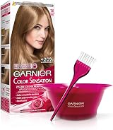 Garnier Color Sensation 3 Box Pack 7.0 Blonde Permanent Dye with Bowl Brush view 3