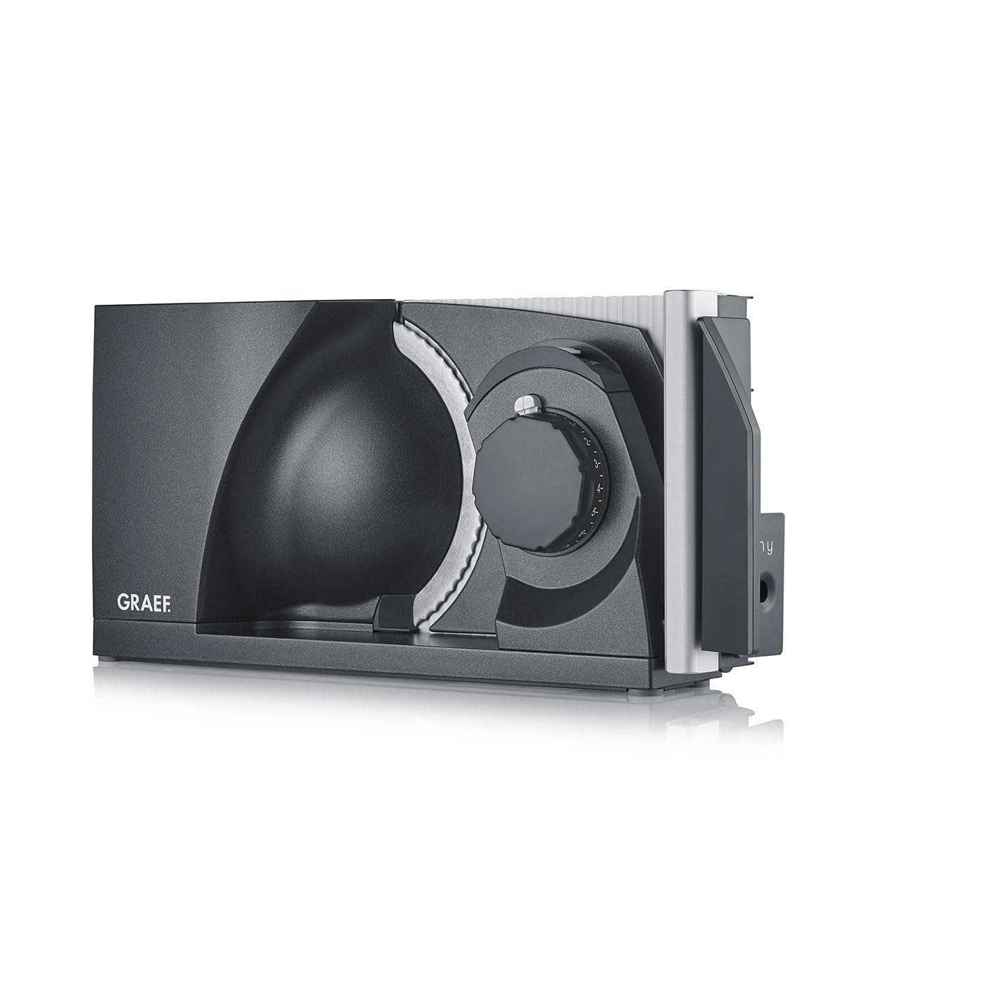 Graef. Gref Mytiny Mt1006 Trancheuse À Viande Pliante Pour Saucisses, Légumes, Pain, Trancheuse À Pain - Gris