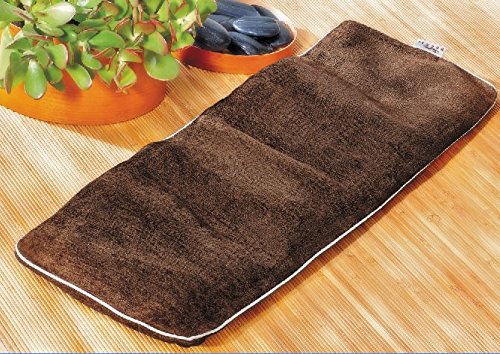 Bucky Body Wrap, Hot/Cold Therapy, All Natural Buckwheat Seed Filling, Removable Cover, Adjustable Filling, XL Length and Width - Sand