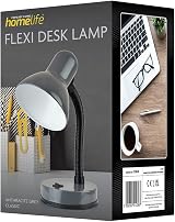 Homelife Classic Flexi Desk Lamp 35W Anthracite L958GR with On/Off Switch view 4
