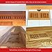 WELLAND 2 X 12 Inch Unfinished Maple Hardwood Flush Mount Floor Vents Louvered Register