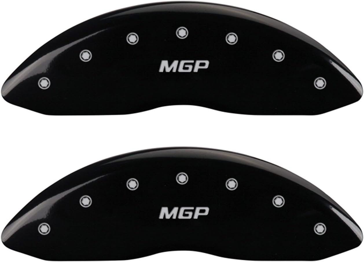 MGP Caliper Covers 43001SMGPBK 'MGP' Engraved Caliper Cover