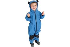 Cuddle Club Kids Toddler Snow & Rain Suit - Muddy Buddy Waterproof Coverall One Piece Weather Resistant Baby Jacket