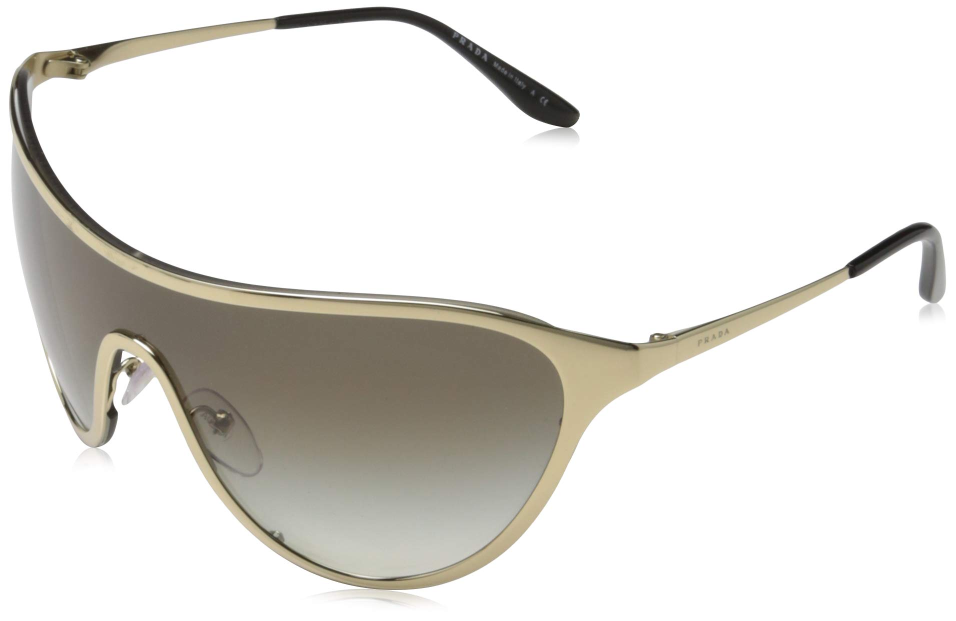Prada PR72VS Shield Sunglasses PRADA Gold Shield Sunglasses for Women for sale | eBay main image 3