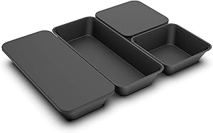 Sheet Pan, iTrunk 4PCS Silicone Dividers for Baking Trays Half Sheet Pans Nonstick, Baking Sets Accessories for Meal Prep Oven Cooking