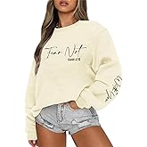 KEEVICI Christian Jesus Faith Sweatshirts for Women Religious Bible Verse God Sweatshirt Graphic Inspirational Cotton Hoodies