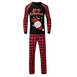 KASAAS Christmas Pajamas for Family Pjs Matching