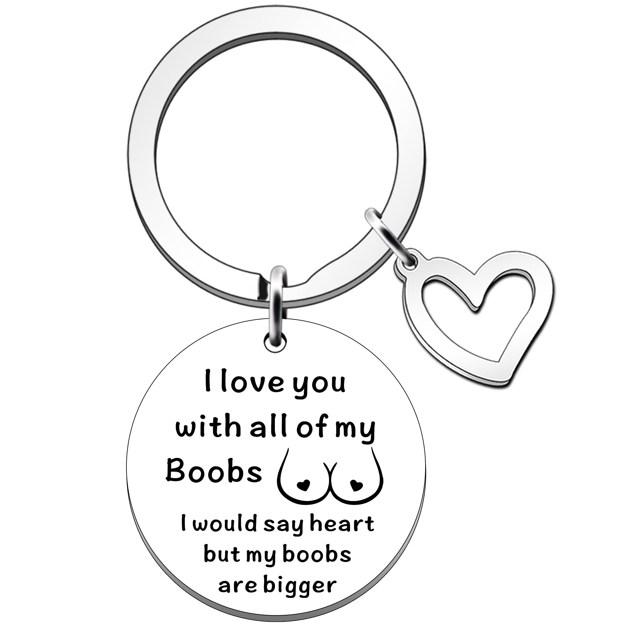 SDOFY Boyfriend Gifts, I Love You Gifts for Him, Husband Birthday Gifts, Anniversary Valentine's Day Keyring Gifts for Him