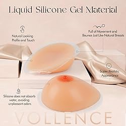 Vollence C Cup Attachable Silicone Breast Forms