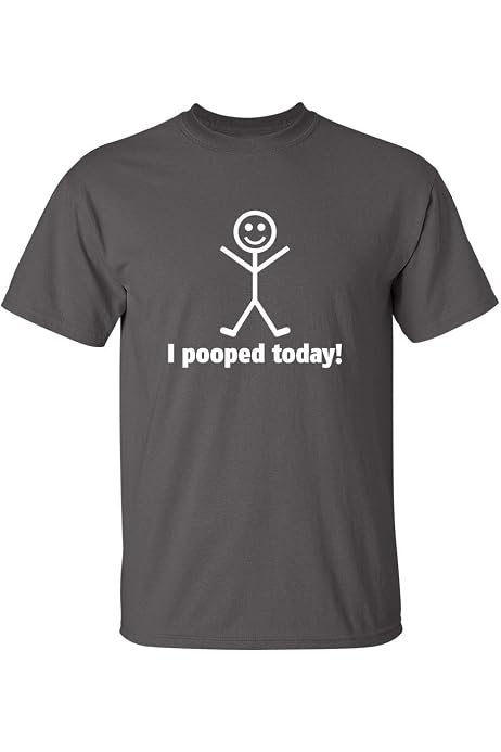 I Pooped Today Funny Poop T-shirt 