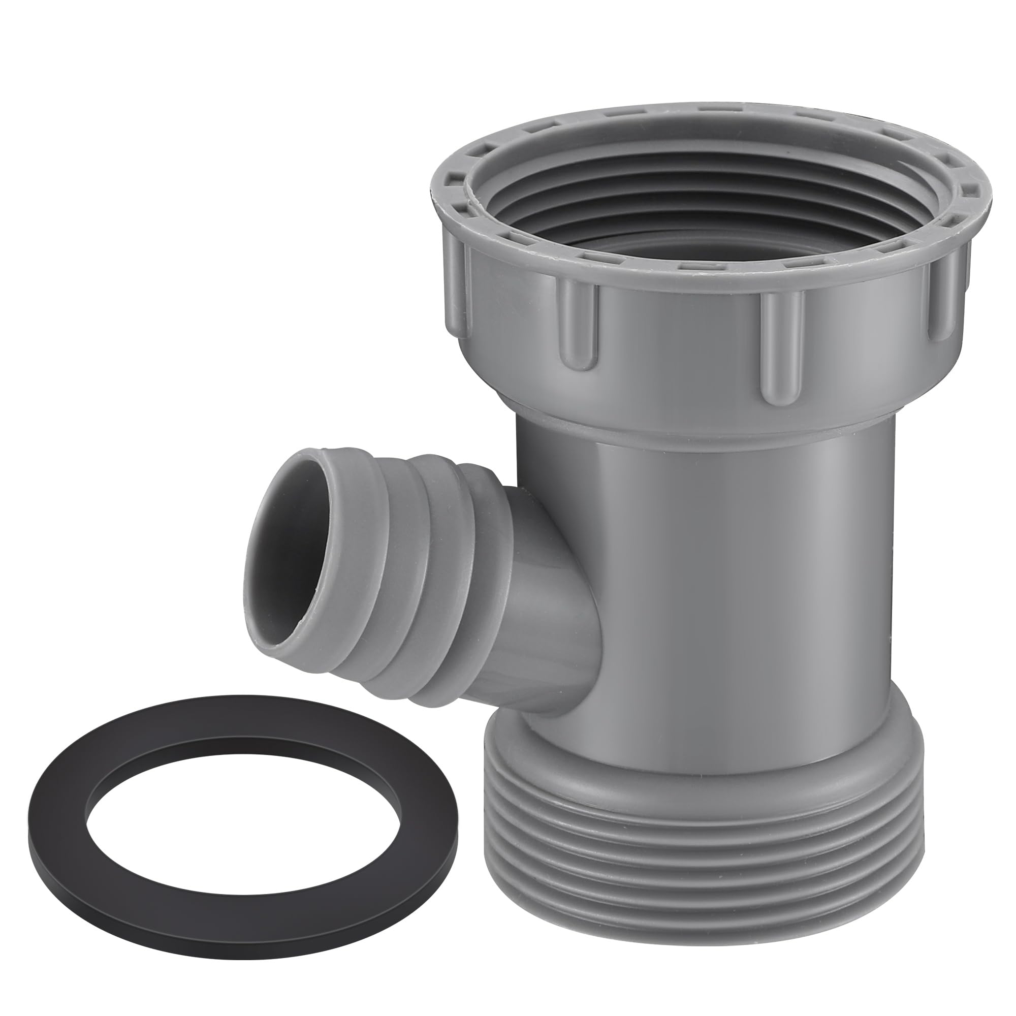 Photo 1 of ?Dishwasher Drain Hose Adapter for Kitchen Sink, Y-Shaped Drain Connector with Male/Female Universal Threads.