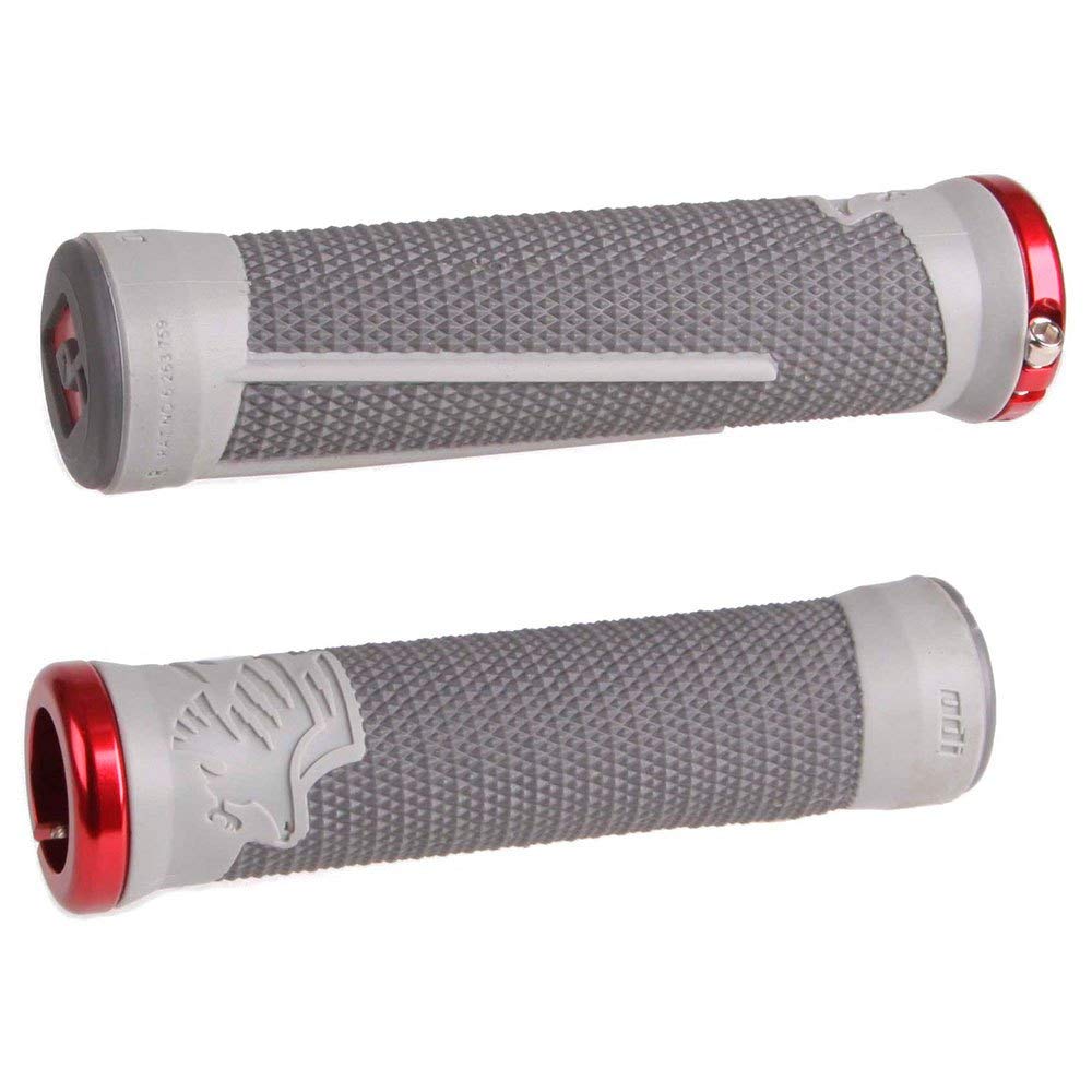 ODI AG2 v2.1 MTB Lock On Grips 135mm - Graphite/Grey One Size,D35A2HG-R