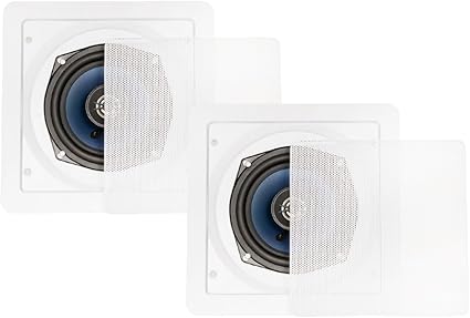 Amazon Com Blue Octave Ls52 In Wall Or In Ceiling Speakers Home