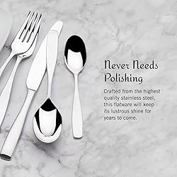 Mikasa, Satin Loft Flatware Service for 12, 65